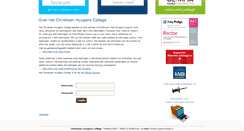 Desktop Screenshot of huygenscollege.nl